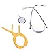 BCP Yellow Color Real Working Stethoscope for Role Play