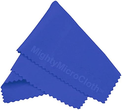 MightyMicroCloth Microfiber Eyeglass Cleaning Cloths – Travel Pouch – Lens Cleaner for Glasses, Camera Lenses, Tablets…