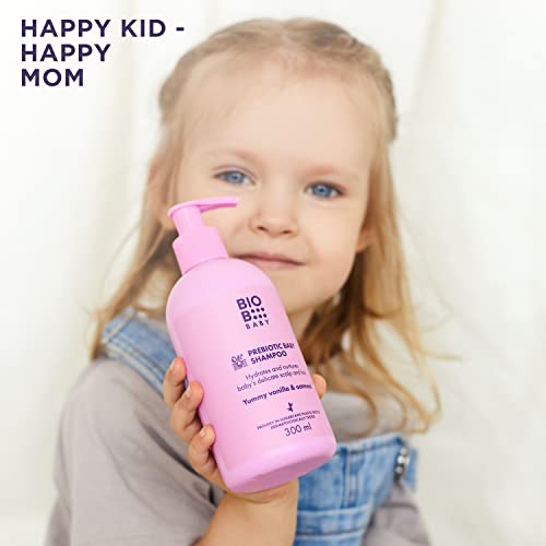 Biob Prebiotic Natural Baby Shampoo Newborn Shampoo for Cradle Cap