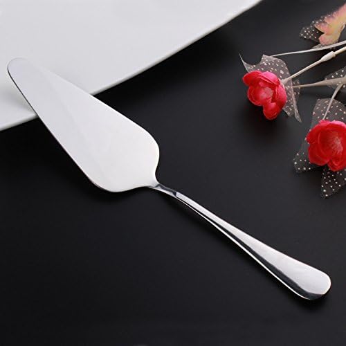 Chenshon Stainless Steel Triangle Pizza Cake Shovel Food Cutlery (Silver)