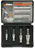 Alden 4017P Drill-out Broken Bolt Extractor 4 Piece Kit