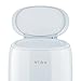 Vliba Diaper Pail (Gray) - Free Bags - Includes up to 6 Months' Supply of Refill Bags (1125 Diaper Count)