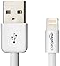 AmazonBasics Lightning to USB A Cable - Apple MFi Certified - White - 3 Feet /0.9 Meters - 2-Pack