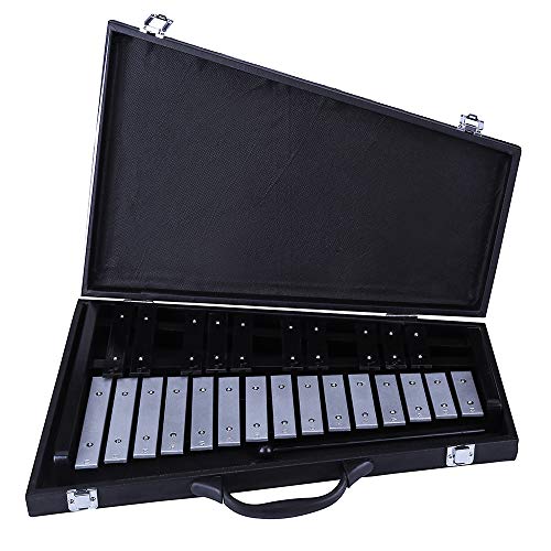 Yinama Glockenspiel Xylophone Professional Percussion Musical Instrument 25 Note