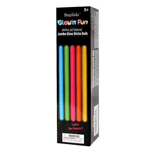 1 Novelinks+Jumbo+Glow+Sticks+Bulk