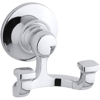 KOHLER K-11414-CP Bancroft Robe Hook, Polished Chrome