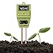 Jellas Soil Moisture Meter, 3-in-1 Soil pH Meter Moisture Sensor Sunlight pH Soil Test Kits for Home and Garden, Indoor/Outdoor Plants - Olive Green