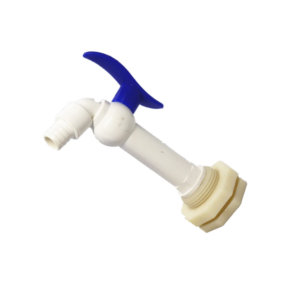 MACHSWON IBC Water Tank Tap 3/4" IBC Tank Adapter Faucet IBC Tote Tank Valve Drain Long Plasitc Tap Fitting With Base