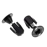 DYNWAVE Bike Bar End Plugs Lock-on Handlebar End Caps & Plastic Insert for Mountain Bike, Road Bike, MTB, BMX, Fixie Gear – Great Bike Components