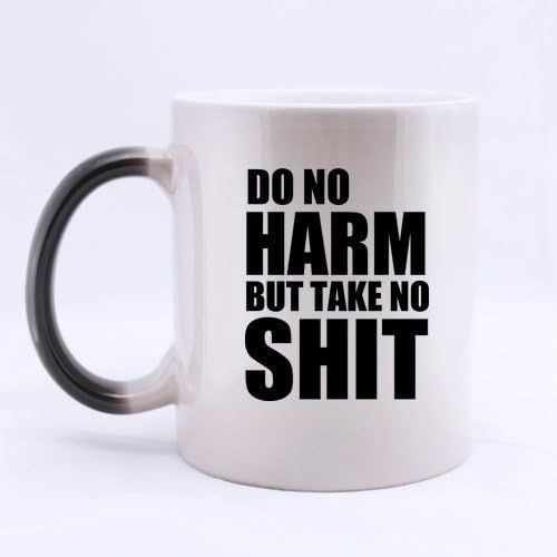 Mug for U do no harm but take no shit Custom Morphing Mug