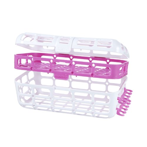 Munchkin High Capacity Dishwasher Basket, Colors May Vary