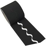 3 Ace Crafts Black Corrugated Border Roll 57mm x 15m Classroom Decor Bulletin view 3