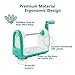 Spiralizer Vegetable Slicer, Cumbor 5 Blade Vegetable Spiralizer 6 into 1 Spiral Slicer with Cleaning Brush,Kitchen Peeler, Veggie Pasta Spaghetti Maker for Low Carb/Paleo/Gluten-Free Meals