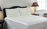 Outlast Temperature Regulating Mattress Pad, White, Queen