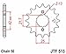 JT Sprockets JTF513.16 16T Steel Front Sprocket , black , 16 Tooth