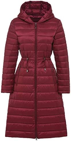 Little Happiness Woman Long Jacket Female Hooded Ultra Light Padded Jackets Winter Down Coat Casual Parkas Solid