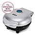 Dash Mini Maker: The Mini Waffle Maker Machine for Individual Waffles, Paninis, Hash browns, & other on the go Breakfast, Lunch, or Snacks - Silver primary