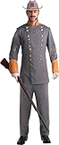 Morris Costumes Men's CONFEDERATE OFFICER ADULT STD, 42