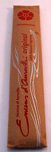 Maroma EDA Incense, Cedarwood, 10 Count