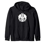 The Morrigan Shirt Celtic Goddess Dragon Zip Hoodie