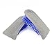 Kalevel 4.5cm 1.8inch Height Half Elevator Insole Silicone Increased Insoles Shoe Pads for Men Women