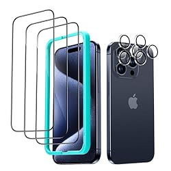 ESR 3+2 Pack for iPhone 15 Pro Max Screen