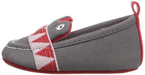 Rosie Pope Kids Footwear Prewalker See You Crib Shoe (Infant), Grey, 3-6 Months M US Infant