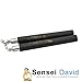 Black Foam Nunchucks / Nunchaku for Practice and Beginner Rubber Nunchucks for Kids Training