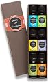 Top 6 100% Pure Therapeutic Grade Basic Aromatherapy Sampler Essential Oil Gift Set- 6/10 ml (Eucalyptus, Lavender, Lemon, Sweet Orange, Peppermint, Tea Tree)