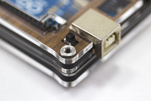 Arduino Uno Zebra Case (Walnut)