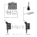Donner Rechargeable Wireless Guitar System DWS-1 Digital Guitar Bass Audio Transmitter Receiver