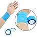 Nexxxi 12 Pack Self Adhesive Elastic Bandage - Medical Tape Cohesive Bandage Tape Gauze Roll for Sports, Wrist, Ankle,ect(1 inches Wide and 5 Yards Long)