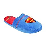 DC Comics Superman Mule Slippers Large (Size 8-10)
