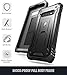 Poetic Galaxy S10 Rugged Case with Kickstand, Heavy Duty Military Grade Full Body Cover, Without Built-in-Screen Protector, Revolution Series, for Samsung Galaxy S10 6.1 Inch (2019), Black