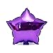 Zebratown 50pcs/lot Star Shape Metallic Color 18 Inch Foil Balloons for Wedding Decoration Plain Star Helium Air Mylar Ballon