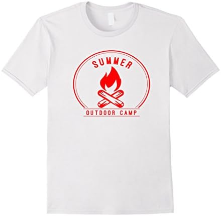 Men's SUMMER OUTDOOR CAMP Medium White