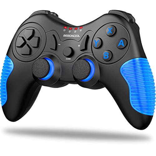 Pro Controller for Nintendo Switch, BEBONCOOL Wireless Controllers for Switch, Blue Switch Remote Gamepad