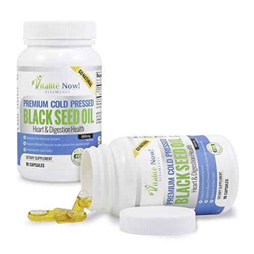 Pure Black Seed Oil Immunity AntiInflammatory Antioxidant