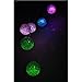 Lainin Solar Wind Spinner Color Changing Glowing Ball Wind Chime Light Mobile for Home Outdoor Garden, Mother's Day