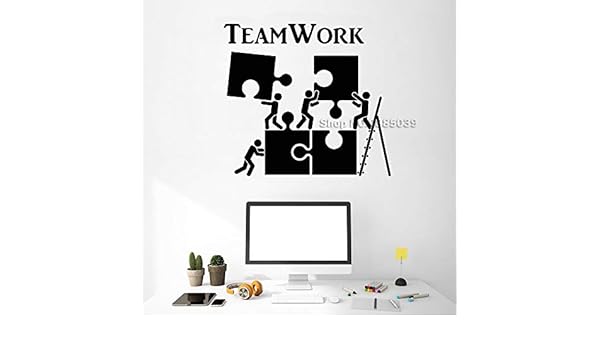 mlpnko Personal de Oficina Vinilo Pared calcomanía Trabajo en ...