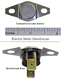 Automatic fan thermal switch for automatic operation of fireplace - woodstove fans 115V