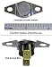 Automatic fan thermal switch for automatic operation of fireplace - woodstove fans 115V primary