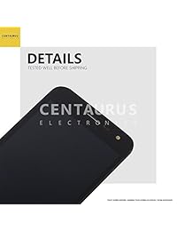 Negro para Asus Zenfone 2E ZE500CL Z00D nuevo marco de montaje con visualización LCD de repuesto digitalizador de visualización táctil