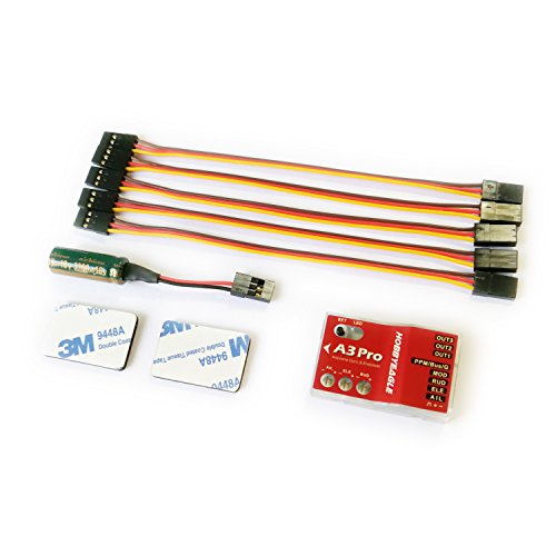 HobbyEagle A3 Pro 6-Axis Flight Control Gyroscope Balancing Apparatus Airplane Gyro Stabilizer for Fixed Wing