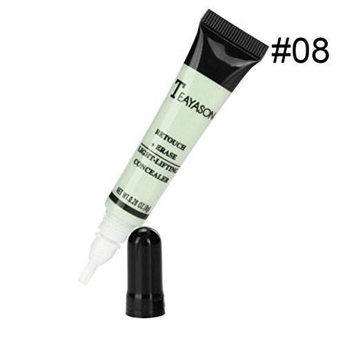 Concealer Cover Cream DEESEE(TM) Cheek Blush Powder Matte Face Makeup Waterproof Palette Contour Kit Face Eye Concealer Liquid Foundation Base Cream (Green)