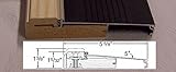 Exterior Inswing Threshold - Hardwood Cap-5 5 /8