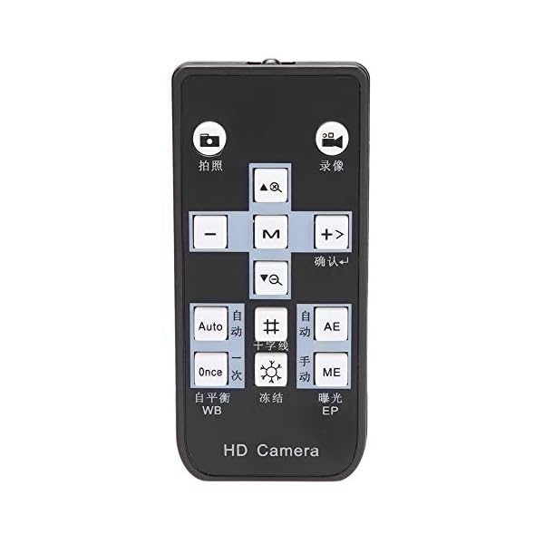 Mikroskopkamera, Fydun 21MP HDMI USB C-Mount Industrie Mikroskop Kamera Set 2K 1080P HD Videokamera Kompatibel mit Windows XP / 7/8/10 EU Stecker 220V – Bild 3