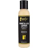 Foot SPA - Healing Therapy Massage Lotion, 4 Oz - with Peppermint and Eucalyptus - Professional Pedicure, Body and Hot Oil Manicure, Infused with Natural Oils and Vitamins