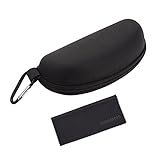 Sunmns Protective Hard Case Carrying Storage Bag for Howard Leight by Honeywell R-03570 Genesis Black Frame Shooting Glasses