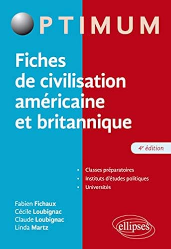 Download Fiches de civilisation américaine et britannique - 4e édition PDF